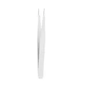 Pince à épiler résine époxy – Color blanc droit