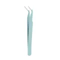 Pince à épiler résine époxy – Color coude bleu