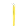 Pince à épiler résine époxy – Color coude jaune
