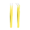 Pince à épiler résine époxy – Color ensembles jaunes