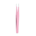Pince à épiler résine époxy – Color rose droit