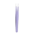 Pince à épiler résine époxy – Color violet droit