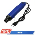 Pistolet à air chaud 300W 220V pour bricolage – Couleur Bleu
