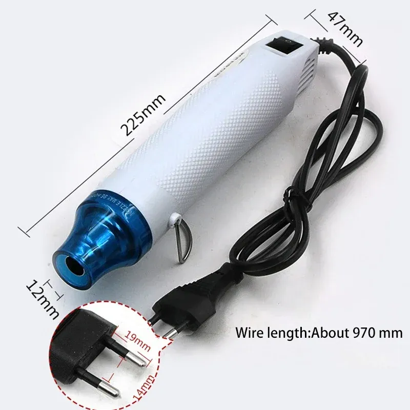 Pistolet à air chaud 300W 220V pour bricolage