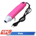 Pistolet à air chaud 300W 220V pour bricolage – Couleur Rose