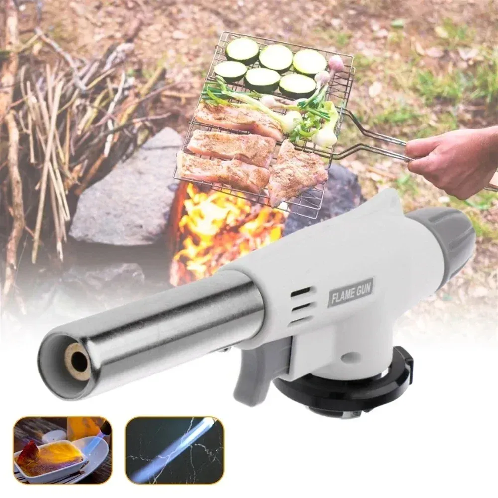 Pistolet à flamme multifonctionnel pour barbecue et cuisine