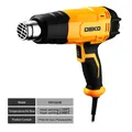Pistolet air chaud 2000W 2 températures 3 accessoires – 2