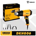 Pistolet air chaud 2000W 2 températures 3 accessoires – Couleur DKHG06