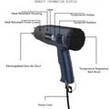 Pistolet thermique 2000W 220V températures réglables – 4