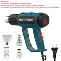 Pistolet thermique 2000W 220V températures réglables – Couleur SET 4