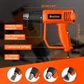 Pistolet thermique 2000W 300-600°C avec 4 buses – 7