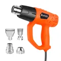 Pistolet thermique 2000W 300 à 600 °C 4 buses – 1