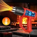 Pistolet thermique 2000W 300 à 600 °C rouge – 1
