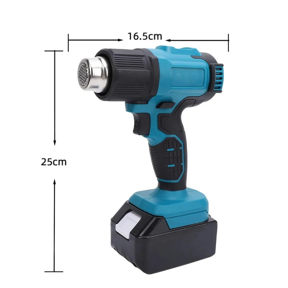 Pistolet thermique sans fil 18V 3 buses