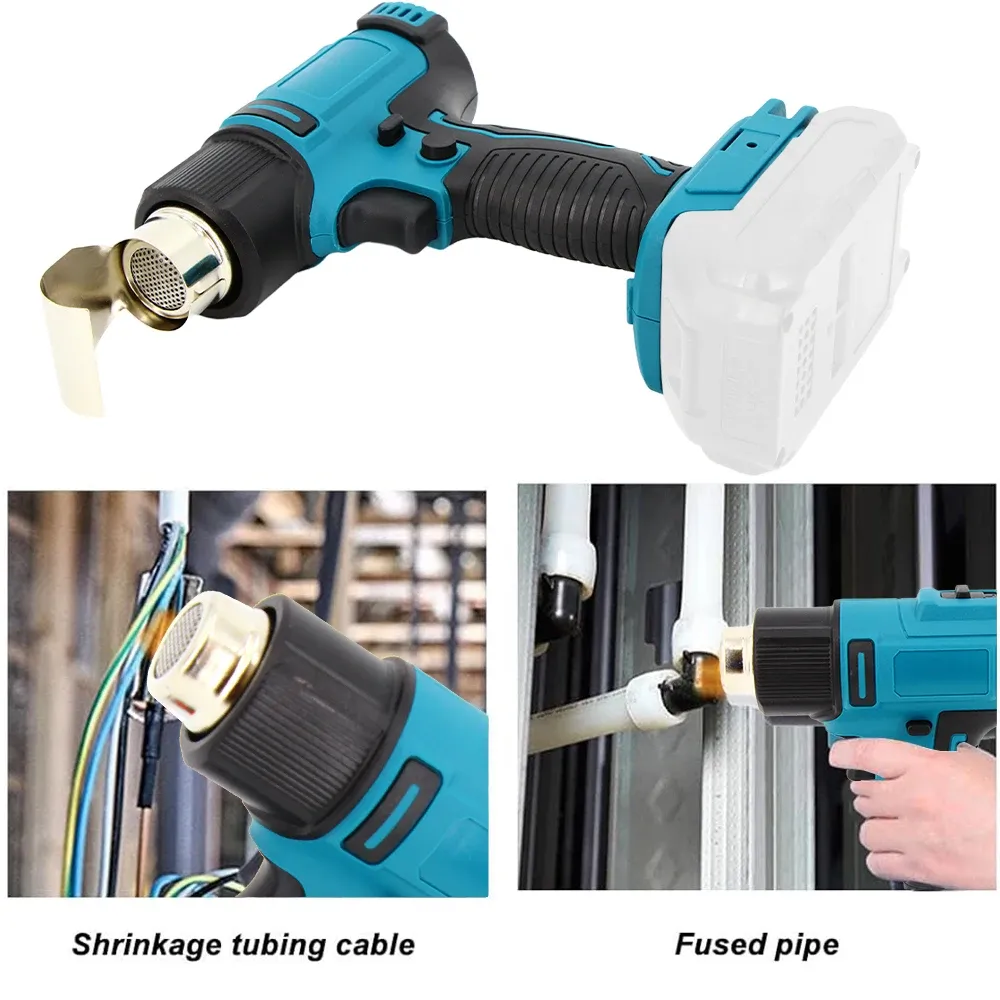Pistolet thermique sans fil double température 300-550 °C