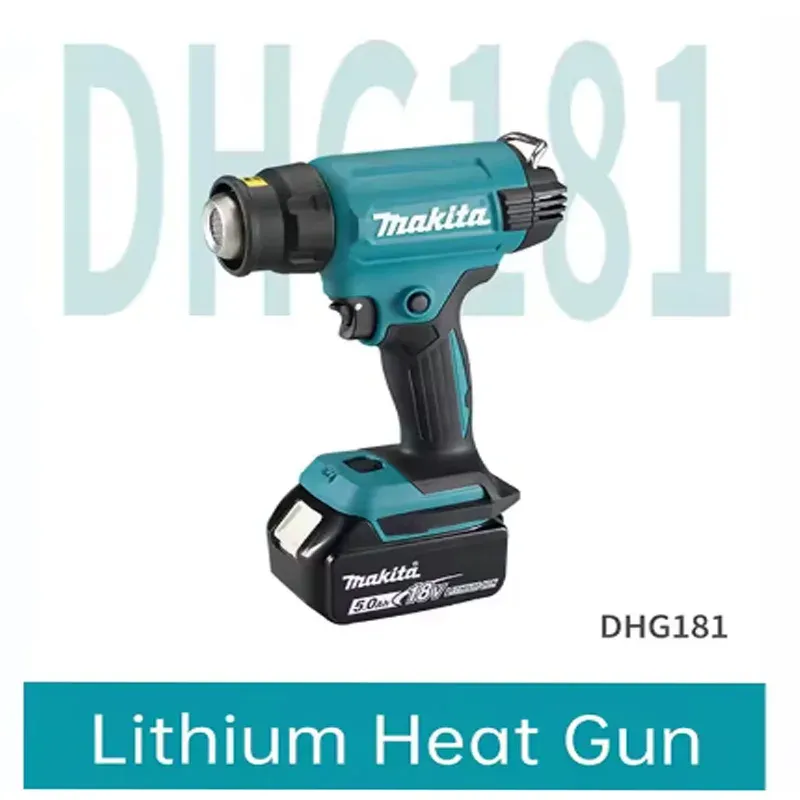 Pistolet thermique sans fil Makita 18V 550 °C LED