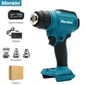 Pistolet thermique sans fil Makita 18V pour rénovation – Couleur Set