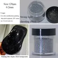Poudre caméléon arc-en-ciel 100g pour résine et nail art – Couleur LB100LaserSilver