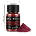 Poudre de mica bordeaux métallique pour résine – 5