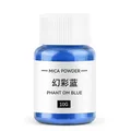 Poudre de mica nacrée 10 g pour résine et bougies – Color Bleu profond (08)