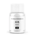 Poudre de mica nacrée 10 g pour résine et bougies – Color Gris clair (01)