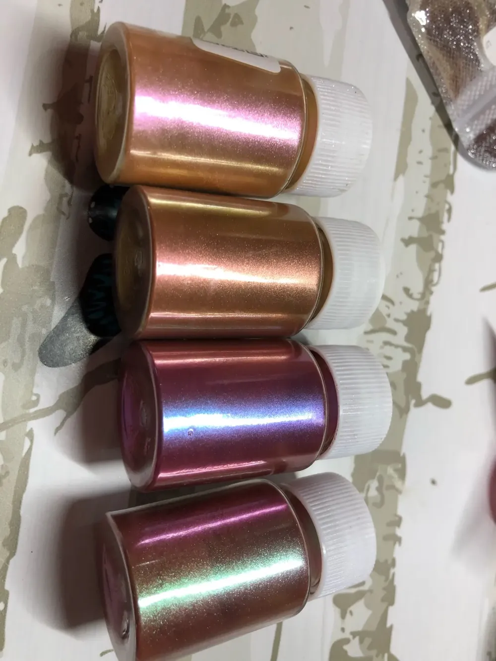 Poudre effet miroir caméléon 10g pour résine