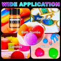Poudre fluorescente 6 couleurs pour résine époxy et bougies – 3