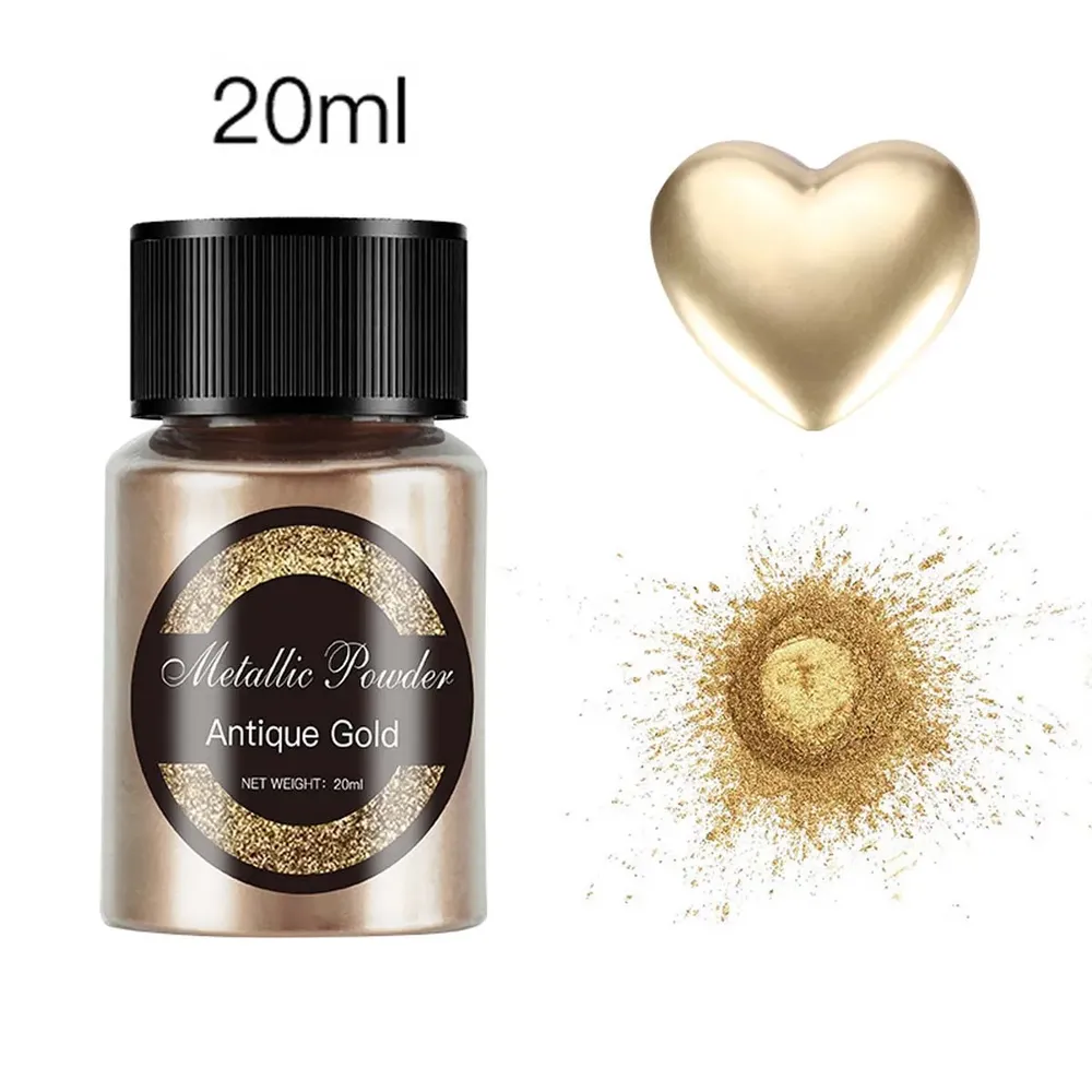 Poudre métallique 20 ml pour résine époxy et bijoux