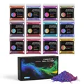 Poudre mica caméléon 12 couleurs pour résine – 1