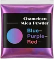 Poudre mica caméléon 12 couleurs pour résine – Couleur Blue-Purple-Red