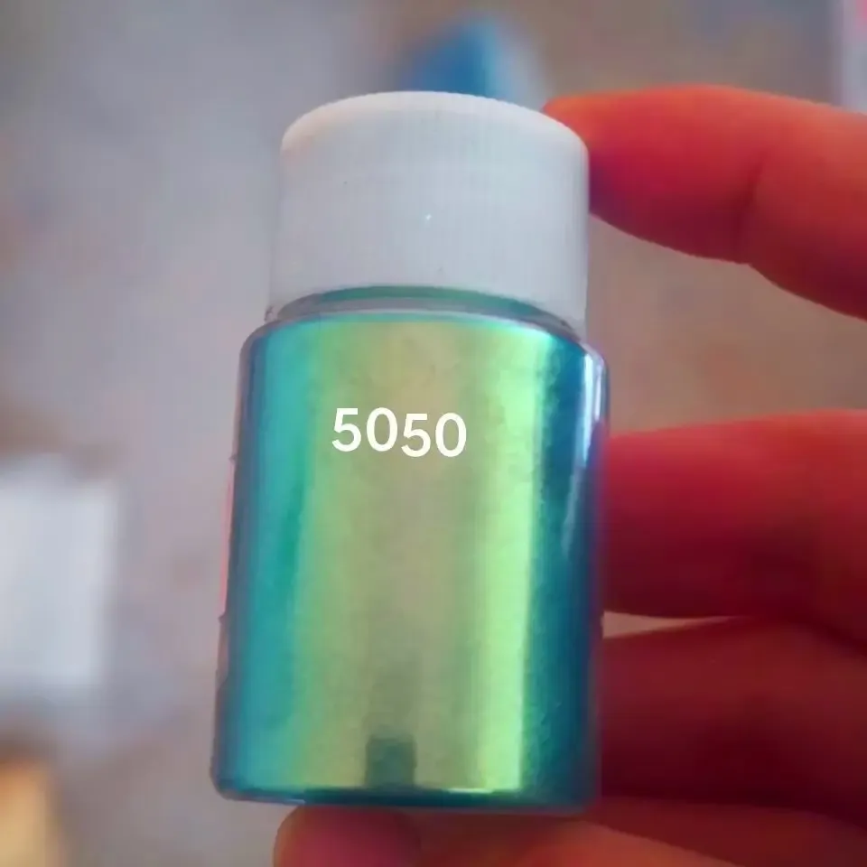 Poudre mica caméléon 20 couleurs pour résine