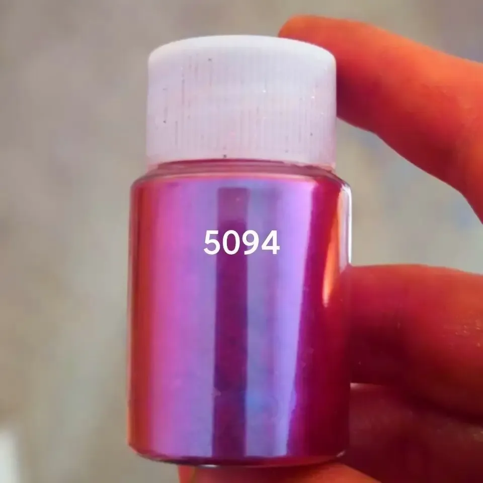 Poudre mica caméléon 20 couleurs pour résine