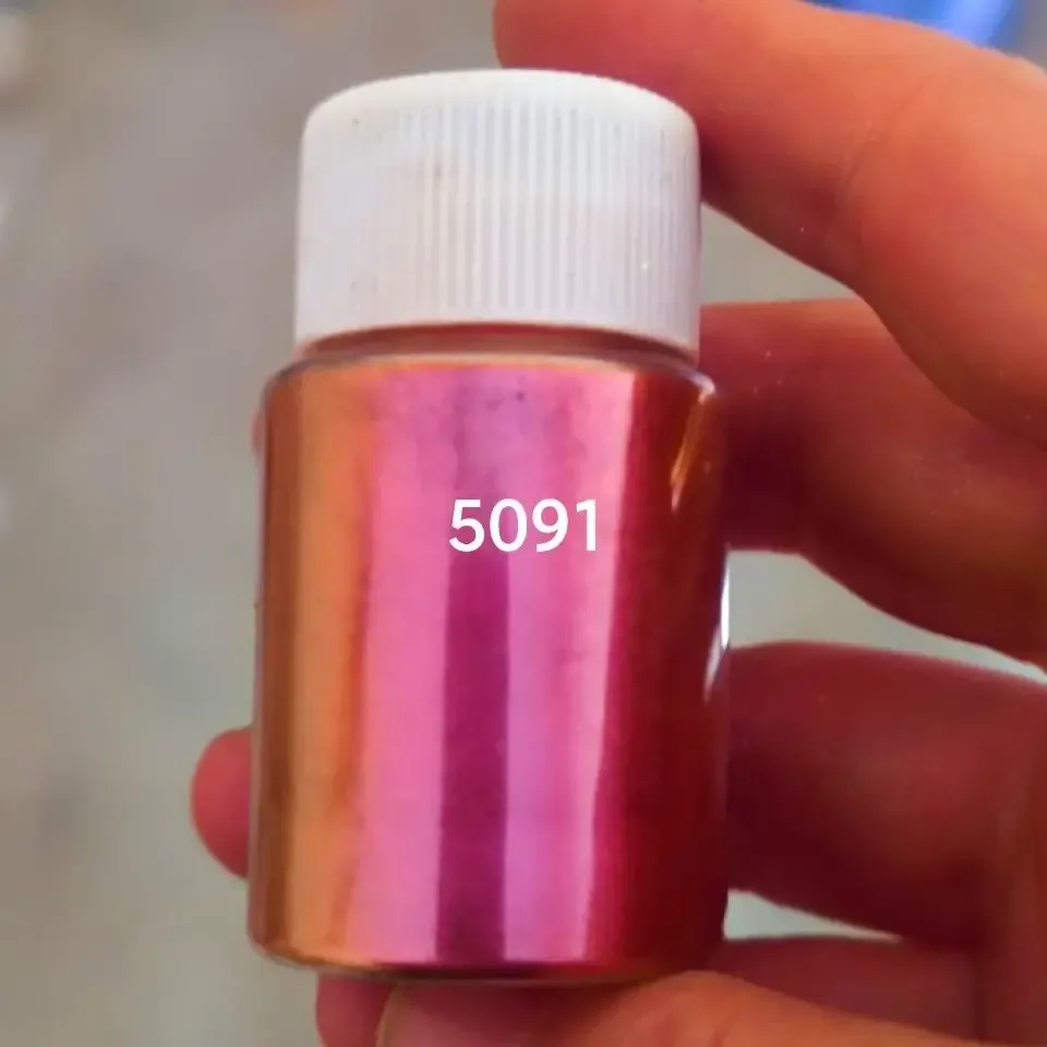 Poudre mica caméléon 20 couleurs pour résine