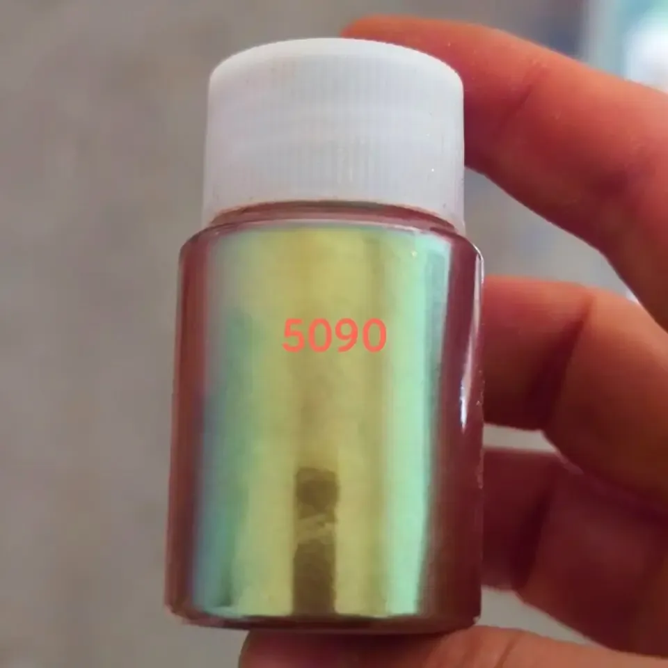 Poudre mica caméléon 20 couleurs pour résine