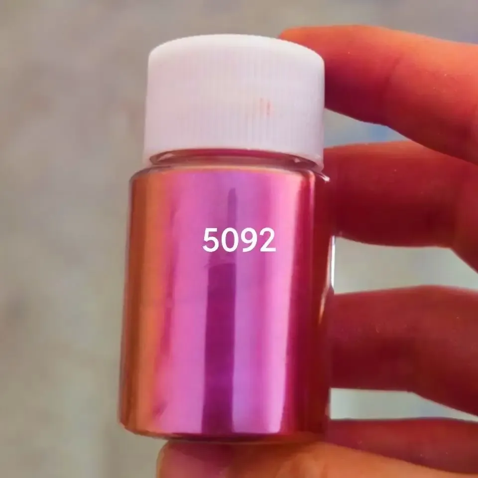 Poudre mica caméléon 20 couleurs pour résine
