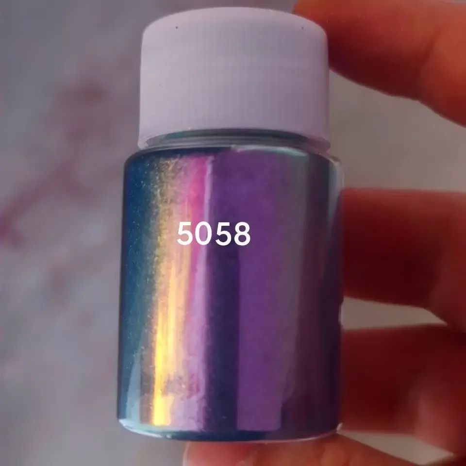 Poudre mica caméléon 20 couleurs pour résine