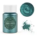 Poudre mica caméléon 24 couleurs pour résine époxy – Couleur Dark green