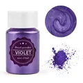 Poudre mica caméléon 24 couleurs pour résine époxy – Couleur violet