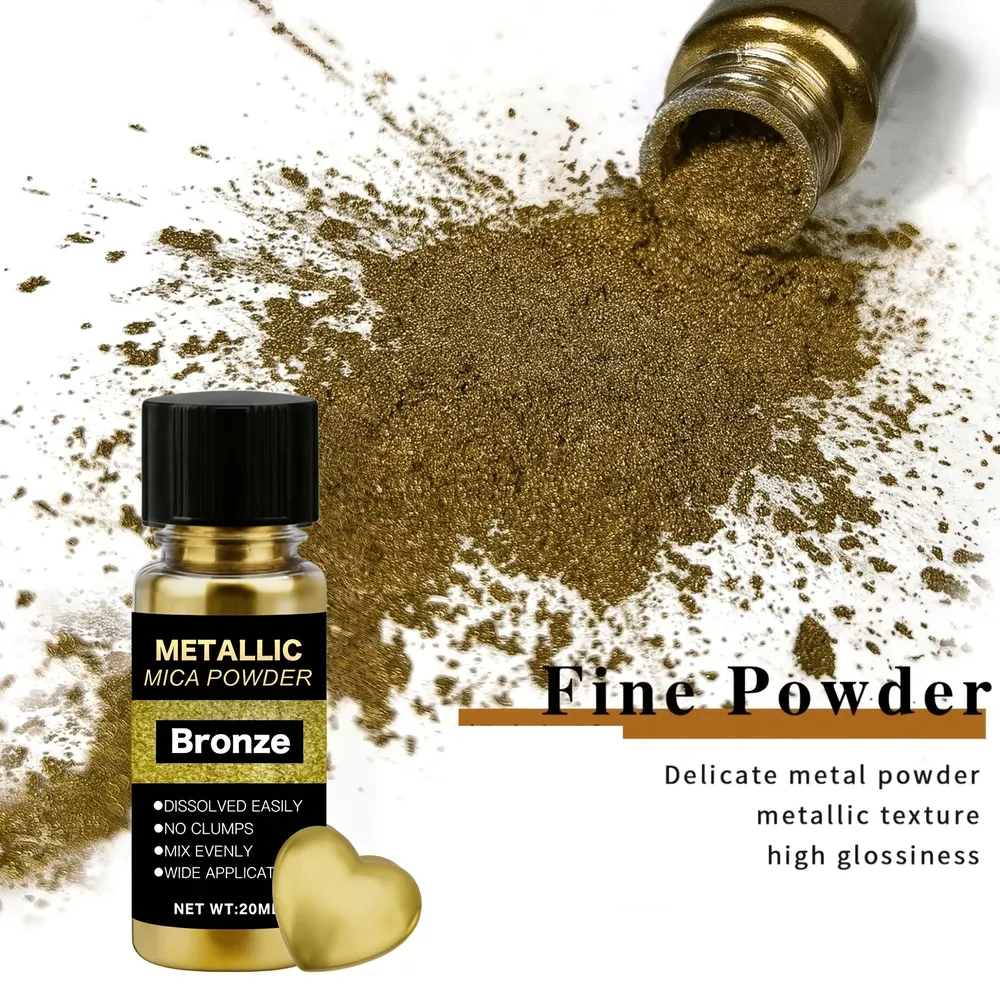 Poudre mica métallique pour teinture résine époxy et bijoux