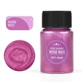 Poudre mica nacrée 20 ml pour bijoux et bougies résine – Couleur Rose Red