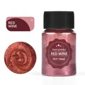 Poudre mica nacrée 20 ml pour bijoux et bougies résine – Couleur wine red