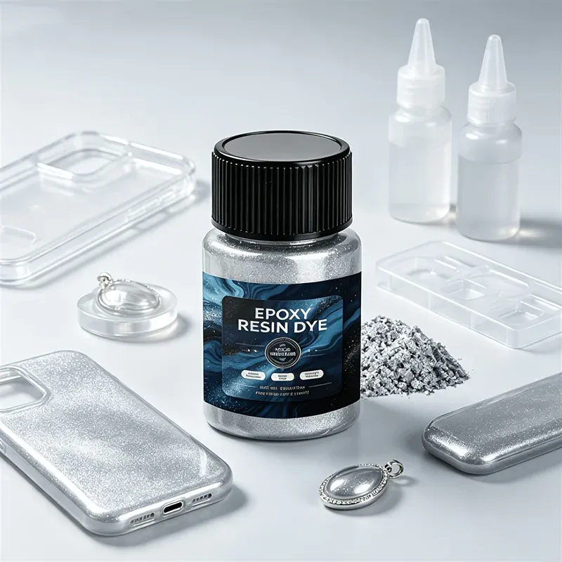 Poudre mica nacrée 4 couleurs pour résine