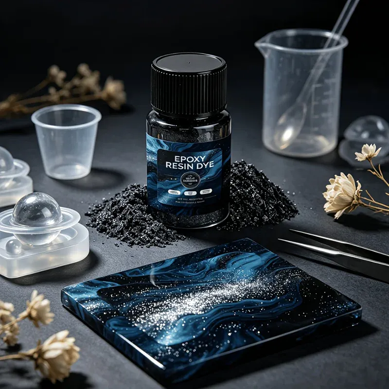 Poudre mica nacrée 4 couleurs pour résine