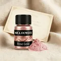 Poudre mica rose doré métallique pour résine – 4