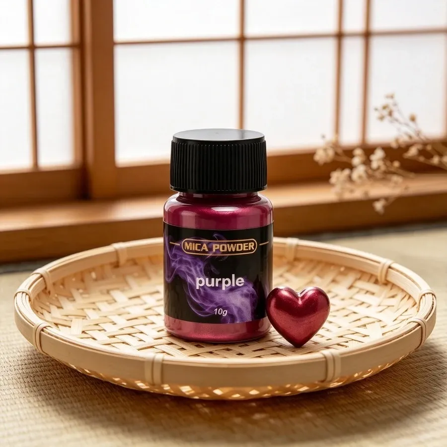 Poudre mica violette 10 g pour résine
