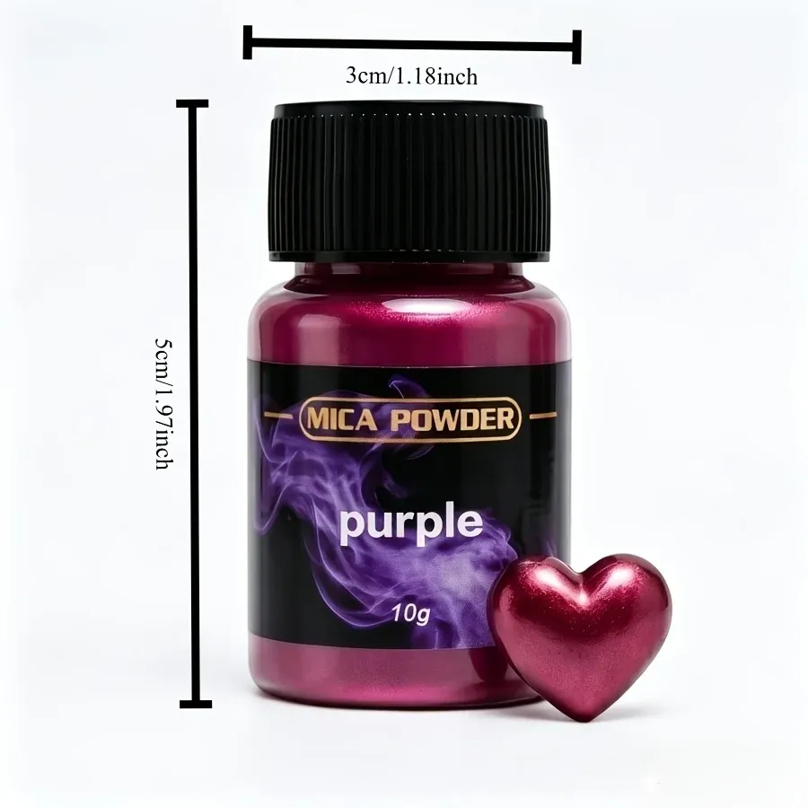 Poudre mica violette 10 g pour résine