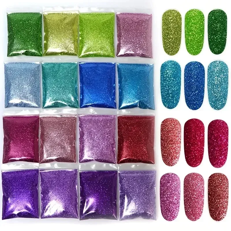 Poudre pailletée holographique 50 g pour résine et décoration