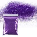 Poudre pailletée holographique 50 g pour résine et décoration – Couleur Deep Purple