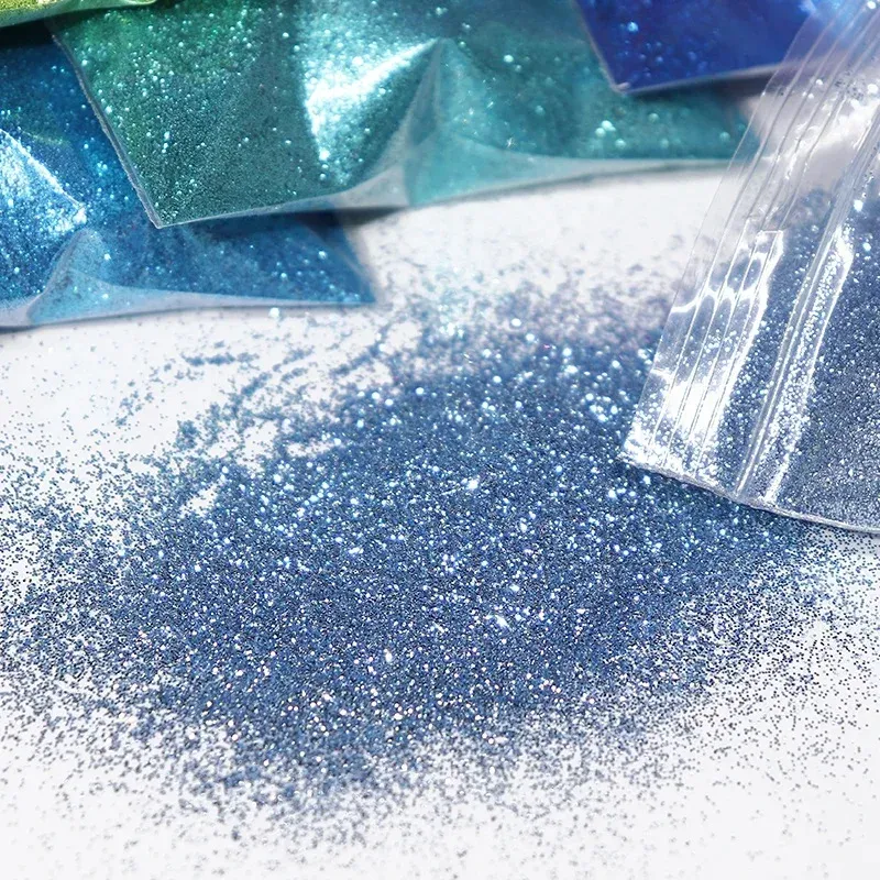 Poudre pailletée holographique 50 g pour résine et décoration