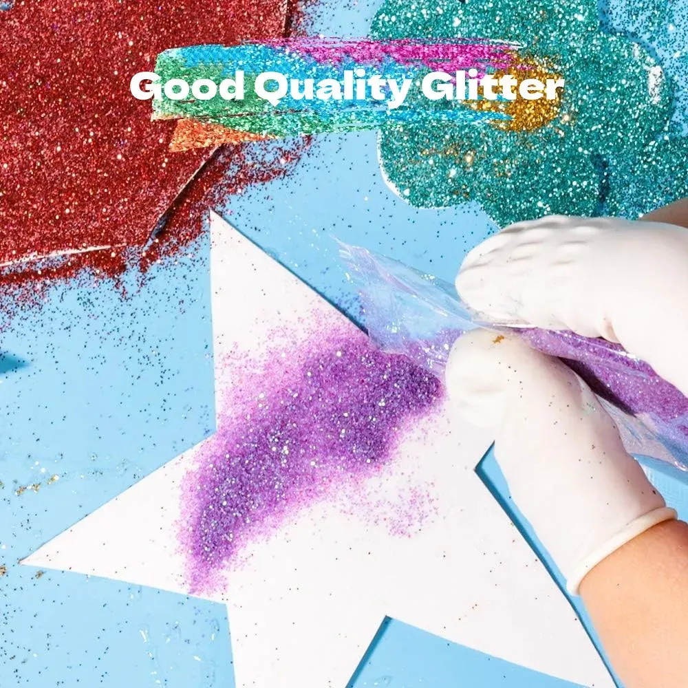 Poudre pailletée holographique 50 g pour résine et décoration